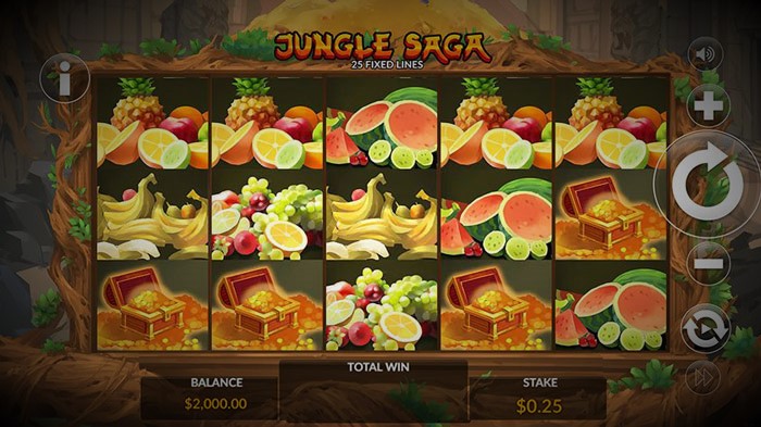 Jungle saga slot gameplay